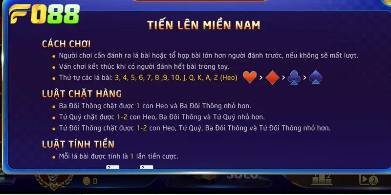 Mỗi ván bài tiến lên thường trải qua 3 giai đoạn